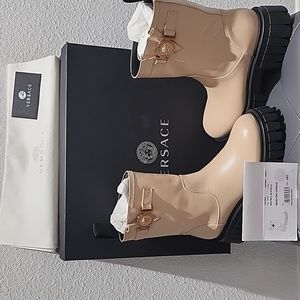 VERSACE BOOTIE H. 25 VITELLO.RETAIL $1'300